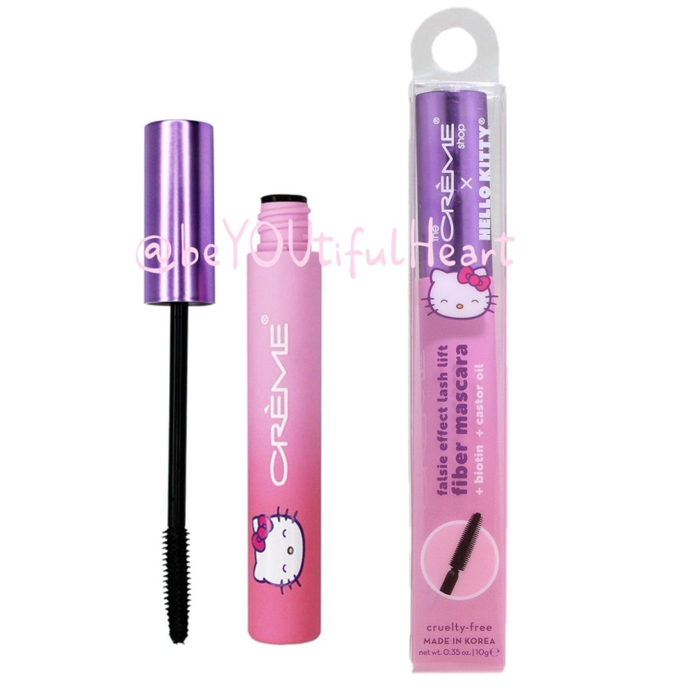 The Creme Shop x Hello Kitty Falsie Effect Lash Lift Fiber Mascara in Black 10 g